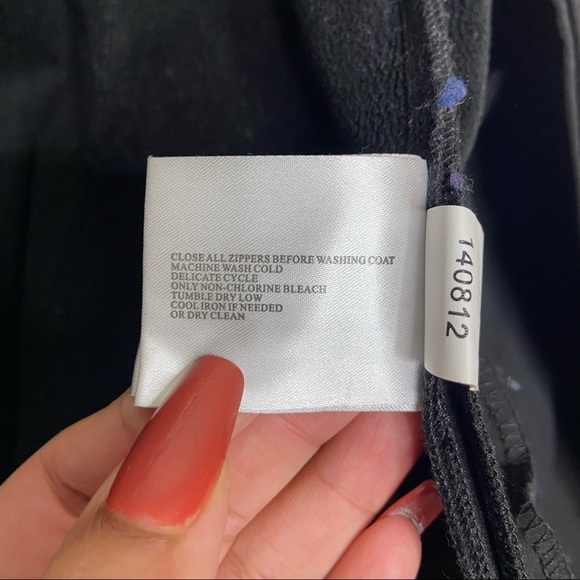 MICHAEL Michael Kors Women's Black Asymmetric Softshell Jacket S - Picture 5 of 12